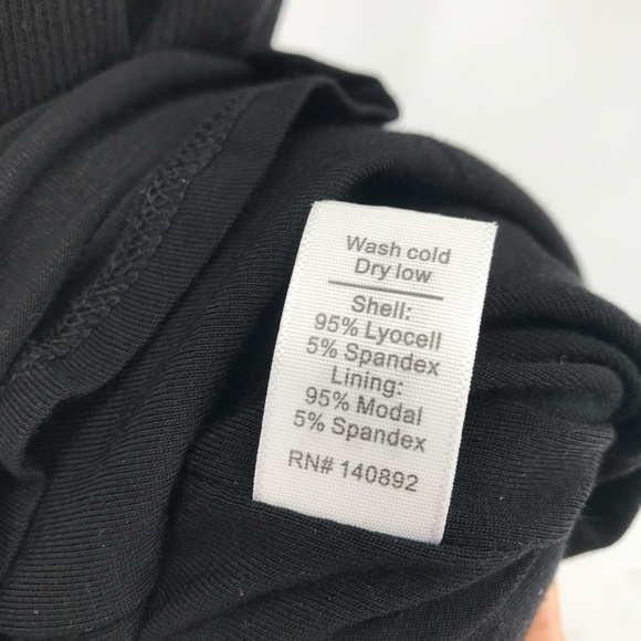 Marine Layer Black Midi Dress - Picture 4 of 7